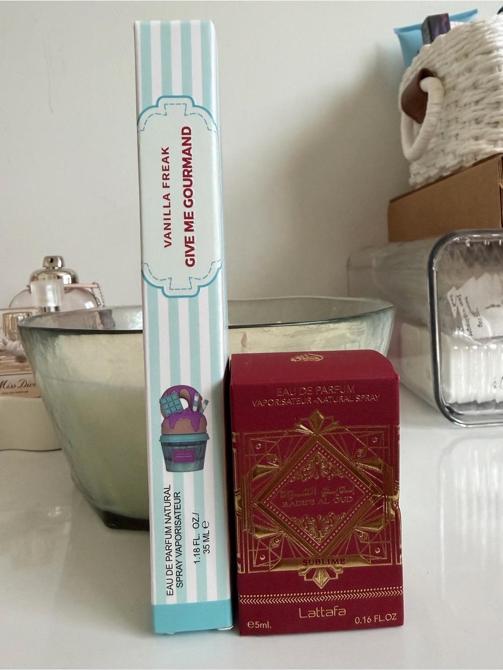 Lattafa Bade’e Al Oud Sublime 5ml + Vanilla Freak 35ml Bundle